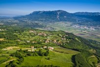 Panorama - Planina proti Čavnu 